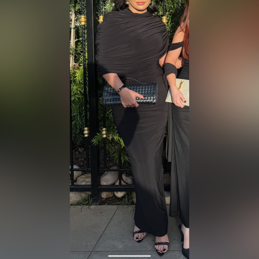 Club London Black Maxi dress